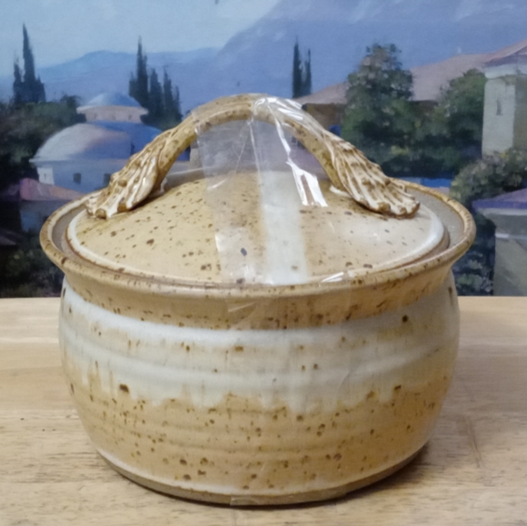 🇺🇸Signed Magnum Pottery Lidded Dish🍜Made In N.C. U.S.A.,Rob&Beth Magnum. - Picture 5 of 10